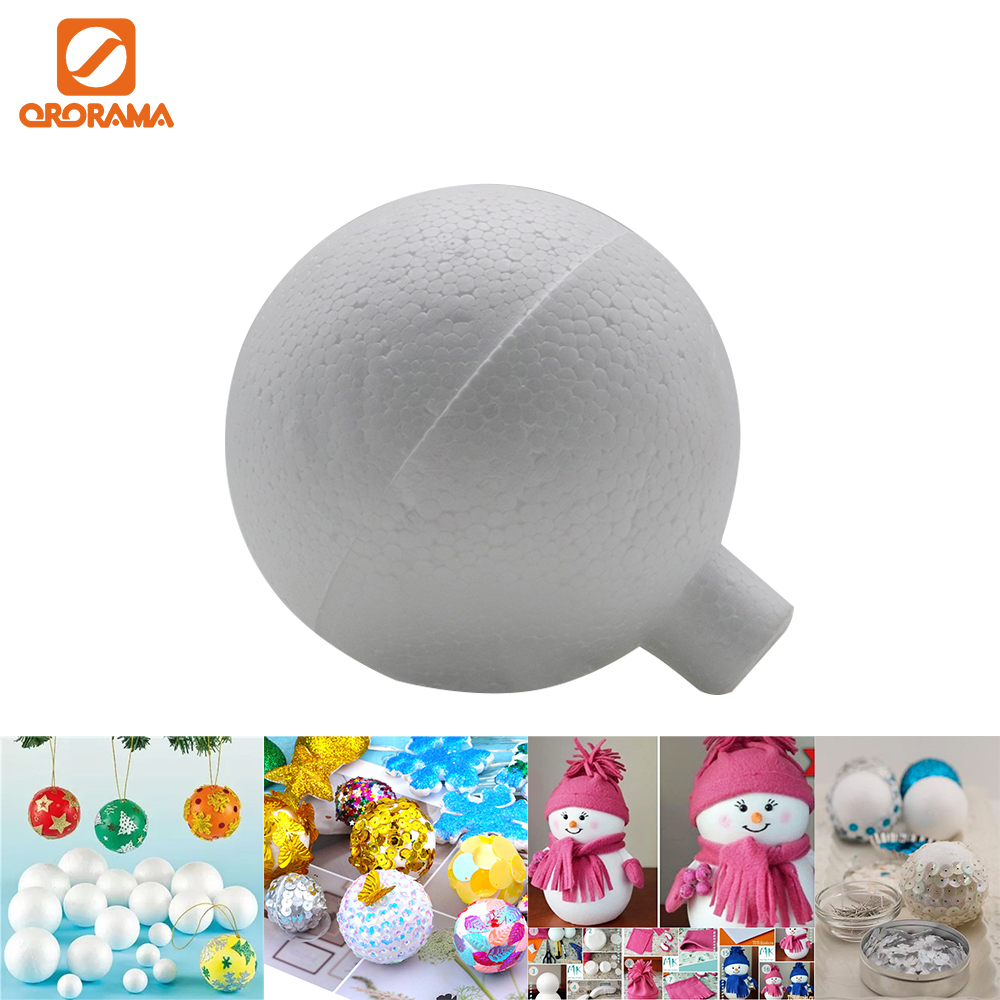 8 Inch Smooth White Foam Balls - DIY Craft Ornaments,Polystyrene...